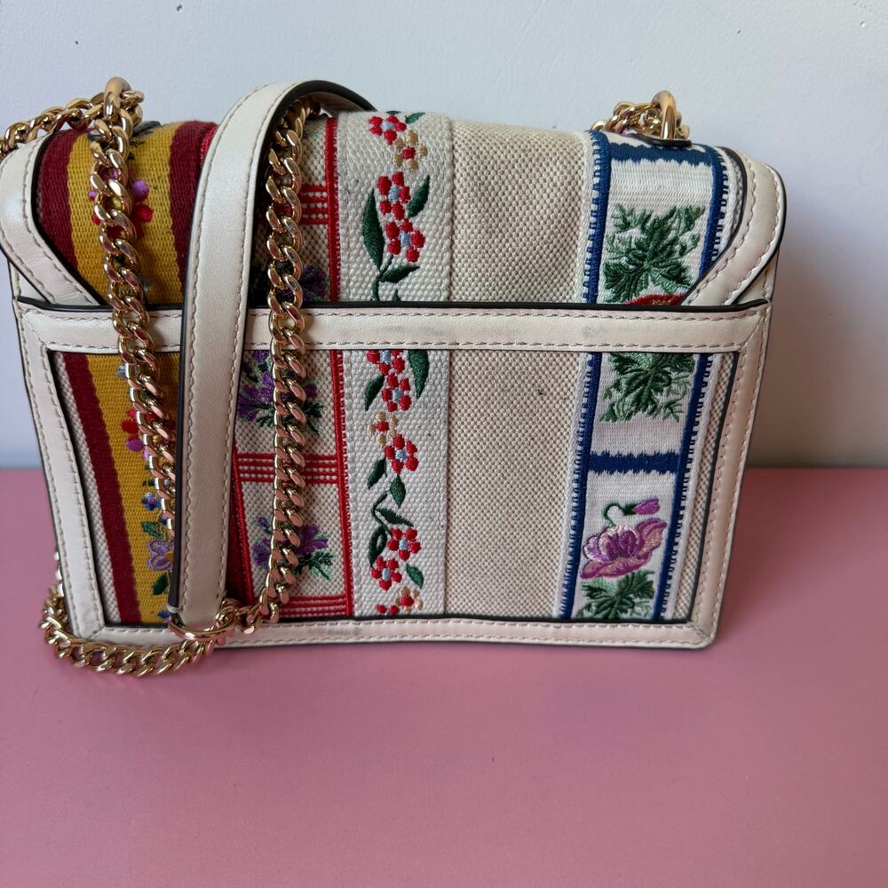 Tory Burch Emerson Patchwork Flap Shoulder Bag - Picture 2 of 15